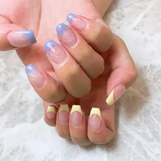 ネイル ⭐︎休業中の練習⭐︎ JNA認定講師髙橋のネイルデザイン