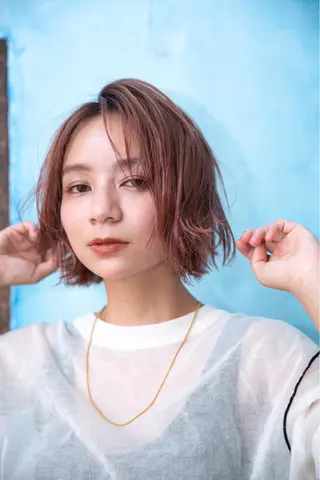 ショート カラー ryuma/ボブ /透明感カラーのヘアスタイル