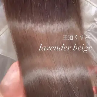 ロング カラー 🤎小顔レイヤー /ベージュ🤎友香のヘアスタイル