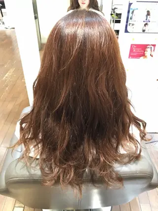 ロング カラー 髪質改善✧︎カラー 💎AIM【アイム】のヘアスタイル