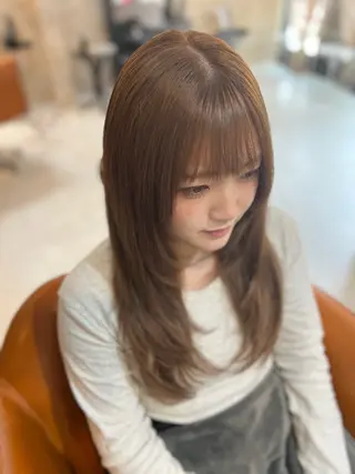 セミロング Wakita Masakiのヘアスタイル