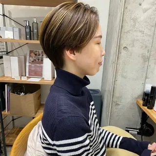 ショート ショート職人 美容師【KENTA】のヘアスタイル