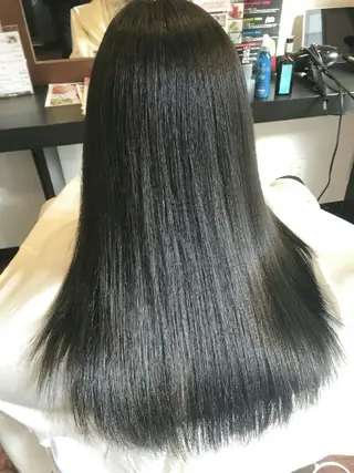 ロング カラー 山中 誠一朗のヘアスタイル