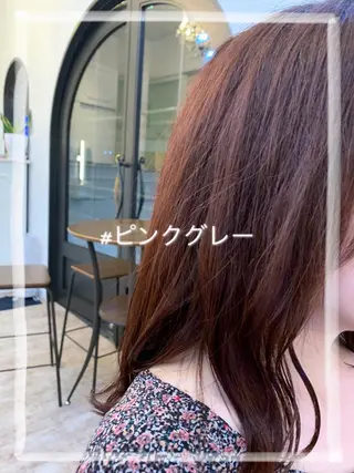 ロング カラー 杉山 蒼汰のヘアスタイル