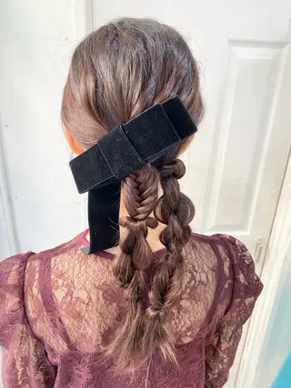 ヘアアレンジ uros.中目黒 moekaのヘアスタイル