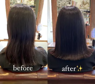セミロング 髪質改善パーマ🫧 Natsumiのヘアスタイル