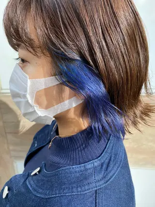 ショート カラー 渋谷/韓国風 西原直樹のヘアスタイル
