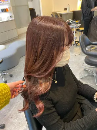 カラー 韓国ヘア/艶髪🎀 宮川みほのヘアスタイル