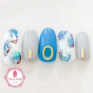 ネイル tiarynail K K🐼のネイルデザイン