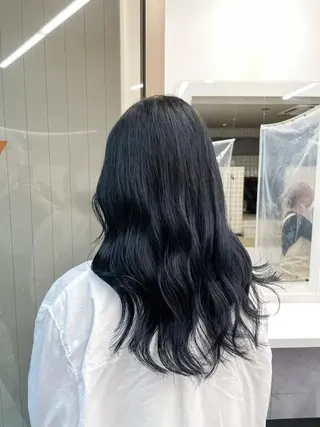ミディアム カラー ヘアアレンジ 透明感×韓流ハイ トーン🫧RYUTAのヘアスタイル