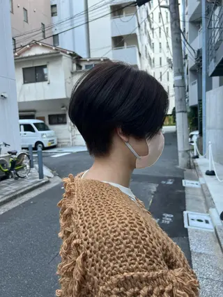 ショート カラー 【完全マンツー 恵比寿】佐藤 翔のヘアスタイル