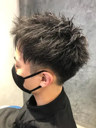 メンズ Noyヨシモト ヒロトのヘアスタイル