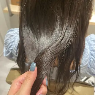 ロング ヘアアレンジ アイブロウ 高井瑠華🌼 ストカールカット特化のヘアスタイル
