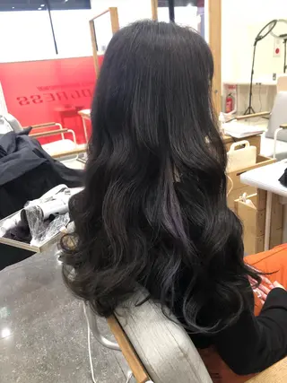 ロング 太白区/白髪ぼかし ハイライト/千葉達人のヘアスタイル