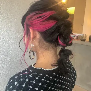 カラー mu ku.のヘアスタイル