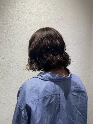 ミディアム パーマ stair:case 🌱Fuka🌱🦖のヘアスタイル