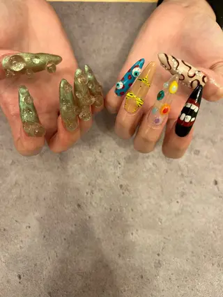 ネイル FlyingSeep 🐑kaho💟🌈のネイルデザイン