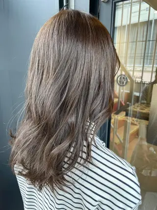 ロング カラー 🪞透け感&韓国ヘア 🪞honokaのヘアスタイル