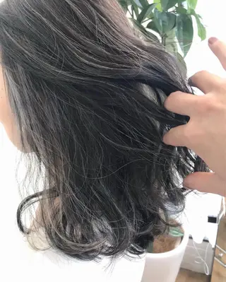 セミロング カラー ✨大人ショート特化 /カットモデル/銀座のヘアスタイル