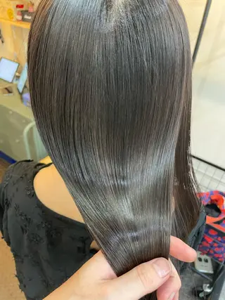 ロング カラー 水素トリートメント/ 髪質改善/ナカノメのヘアスタイル