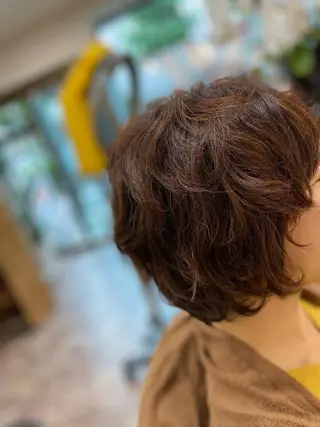 ショート パーマ 後藤 征信のヘアスタイル