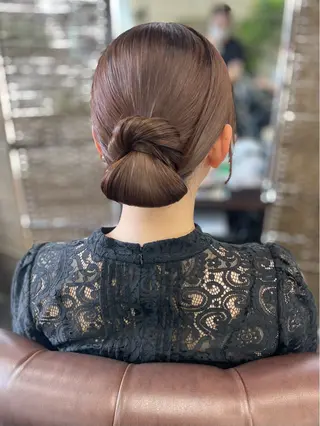 ロング ヘアアレンジ 沢田 瞳のヘアスタイル