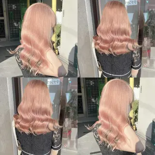 ロング カラー ダブルカラー特化💍 tiam💍韓国ヘアのヘアスタイル