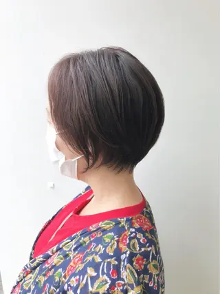 ショート 髪質改善・ クロスパーマ◎倉澤のヘアスタイル