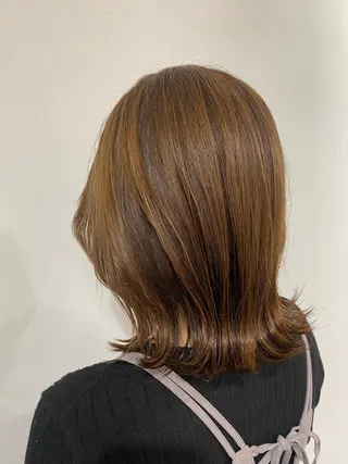 ミディアム カラー merc.🌿✨ いとうりかのヘアスタイル