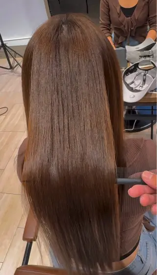 ロング 山本 忠臣のヘアスタイル