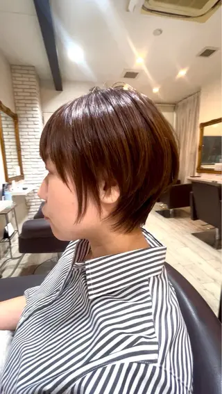 ショート カラー 🎖大人ショート🎖 河越守のヘアスタイル