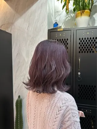 ミディアム 似合わせカット🫧透 明感カラー🫧maiのヘアスタイル