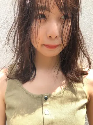 ミディアム カラー “ミニモ最高評価獲得 “代表"Kohei"のヘアスタイル