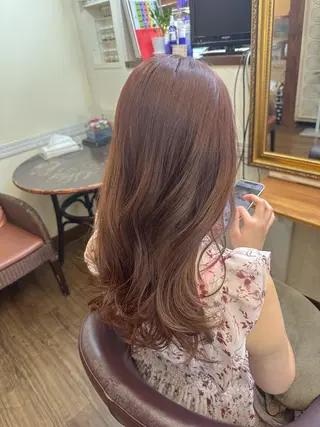 ロング カラー 🌱ケミカル美容師 未来を綺麗に🌱優吾のヘアスタイル
