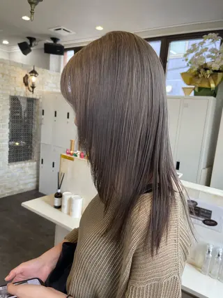 セミロング カラー🫧アレンジ 🎀REIMIのヘアスタイル