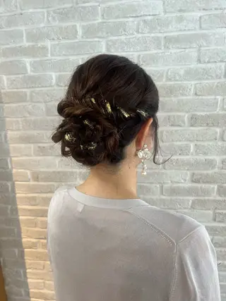 ロング ヘアアレンジ Topstylist YUKIのヘアスタイル