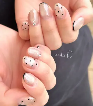 ネイル 大人可愛いネイル🎗 Hinaのネイルデザイン