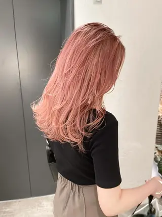 ミディアム カラー 韓国ヘア 店長NEGIのヘアスタイル