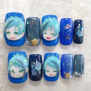 ネイル 東 千夏のネイルデザイン