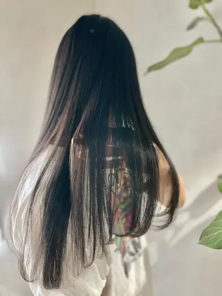 ロング パーマ 永島 桜のヘアスタイル