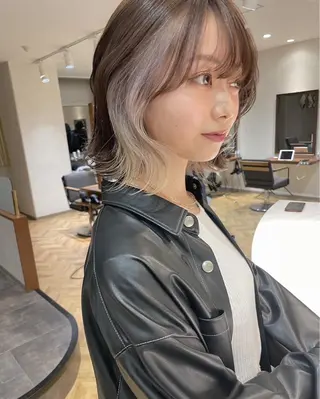 ミディアム Aster 店長 れおん✂️のヘアスタイル