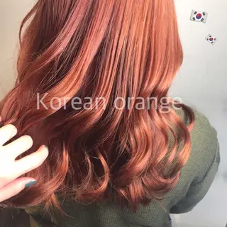 ロング カラー ヘアアレンジ 烏丸韓国ヘア🇰🇷 ayaka🎀のヘアスタイル