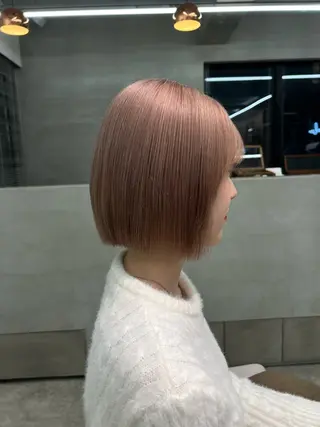 ショート サカモト ナオミのヘアスタイル
