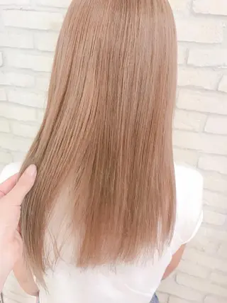 ミディアム カラー 横浜🍒ルーツカラー エクステ/RIEのヘアスタイル