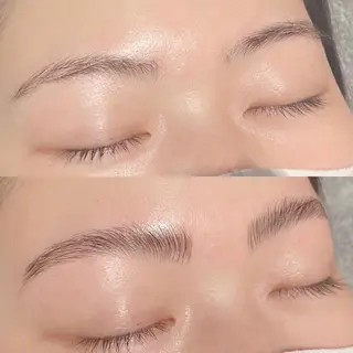 アイブロウ 𝕁𝔼𝕃𝕃𝕐 𝕃𝔸𝕊ℍのマツエク・マツパデザイン