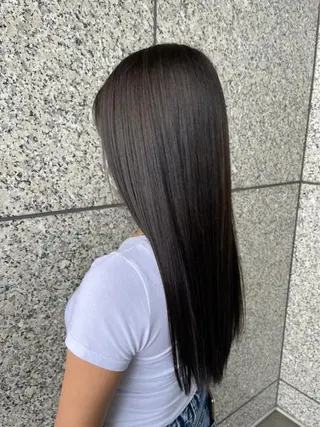 セミロング カラー 神戸ボブ✂️ ioe三宮/田 伸佳のヘアスタイル