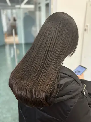 ロング カラー 肌に馴染むカラー 梅田・増田のヘアスタイル