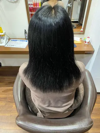 セミロング ☘️お悩み解決☘️ 岡部恒輝のヘアスタイル