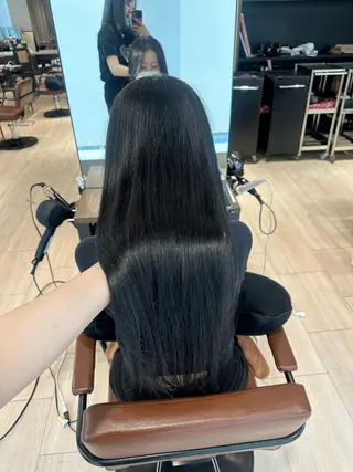 ロング カラー 🩶 maria🩶のヘアスタイル