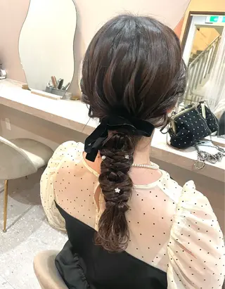 ロング ヘアアレンジ Mila chihiroのヘアスタイル